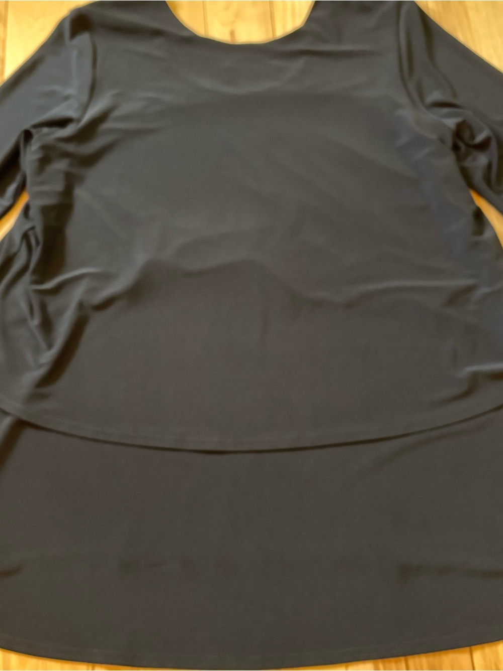 Sympli Canada Trapeze Black Layered Accent Top - Picture 8 of 10